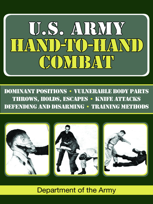 Title details for U.S. Army Hand-To-Hand Combat by Department of the Army - Wait list